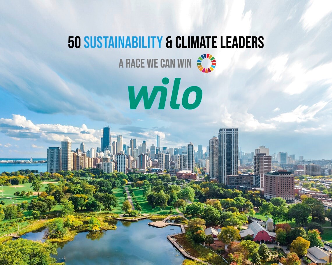 Wilo grupa starp pasaules 50 ilgtspējas un klimata līderiem