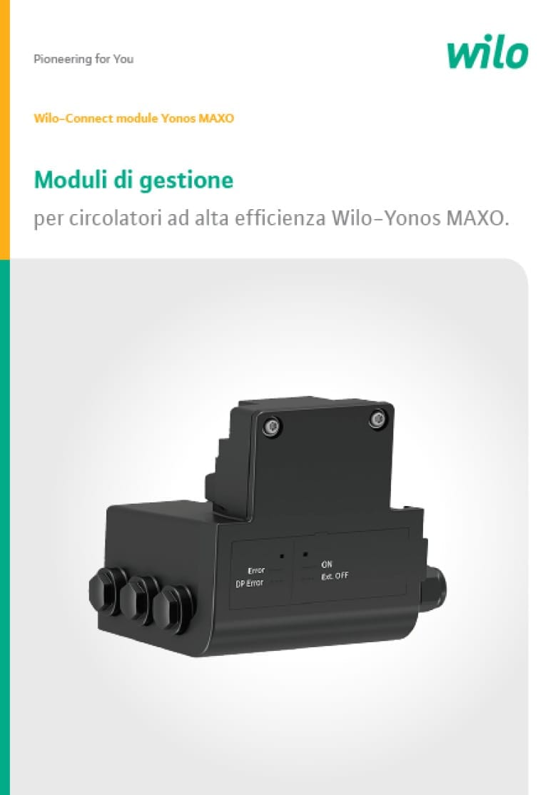 Cover_Wilo-Connect Module Yonos MAXO