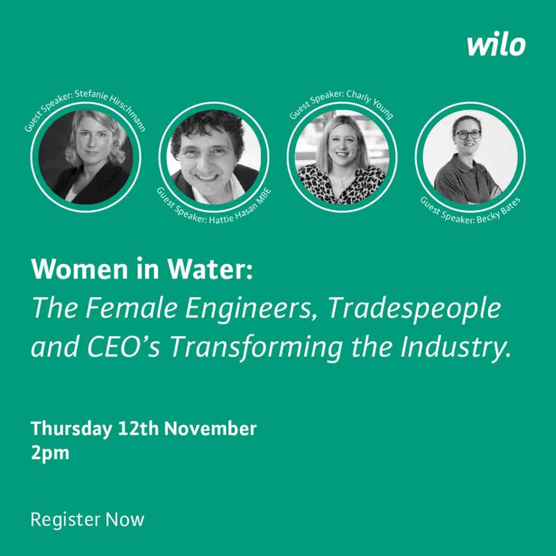 Women In Water - UK Webinar Image