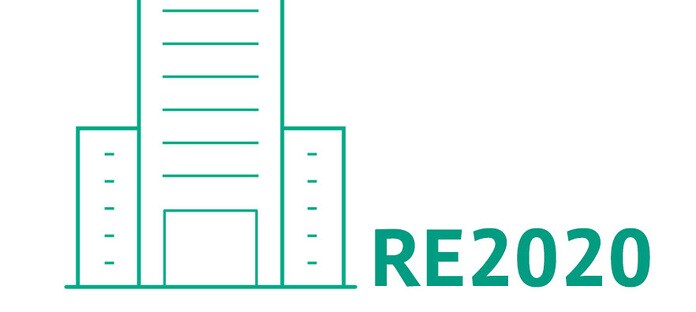 RE2020 - icone d'immeuble vert
