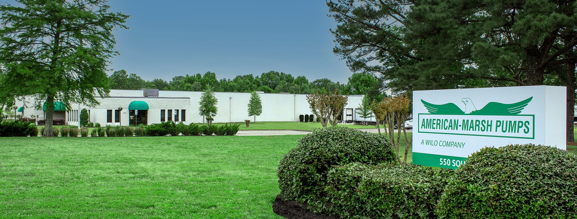 New sign at 550 E. South St.