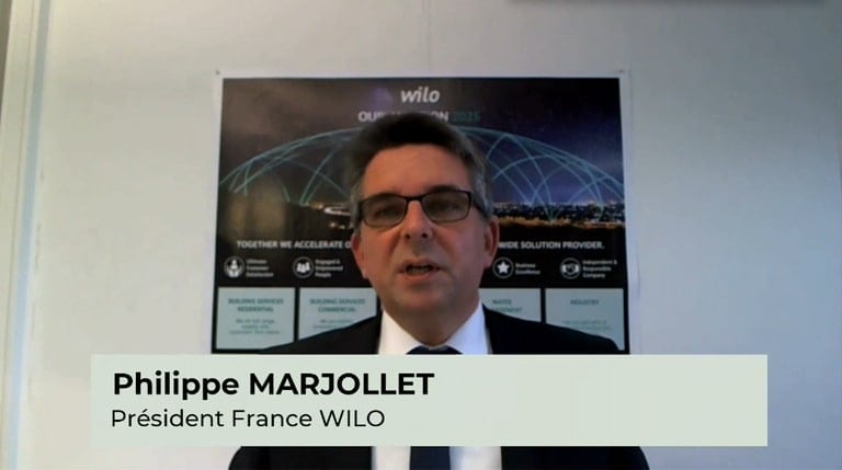 Philippe Marjollet lors d'une conférence organisée par Team France Invest et Business France