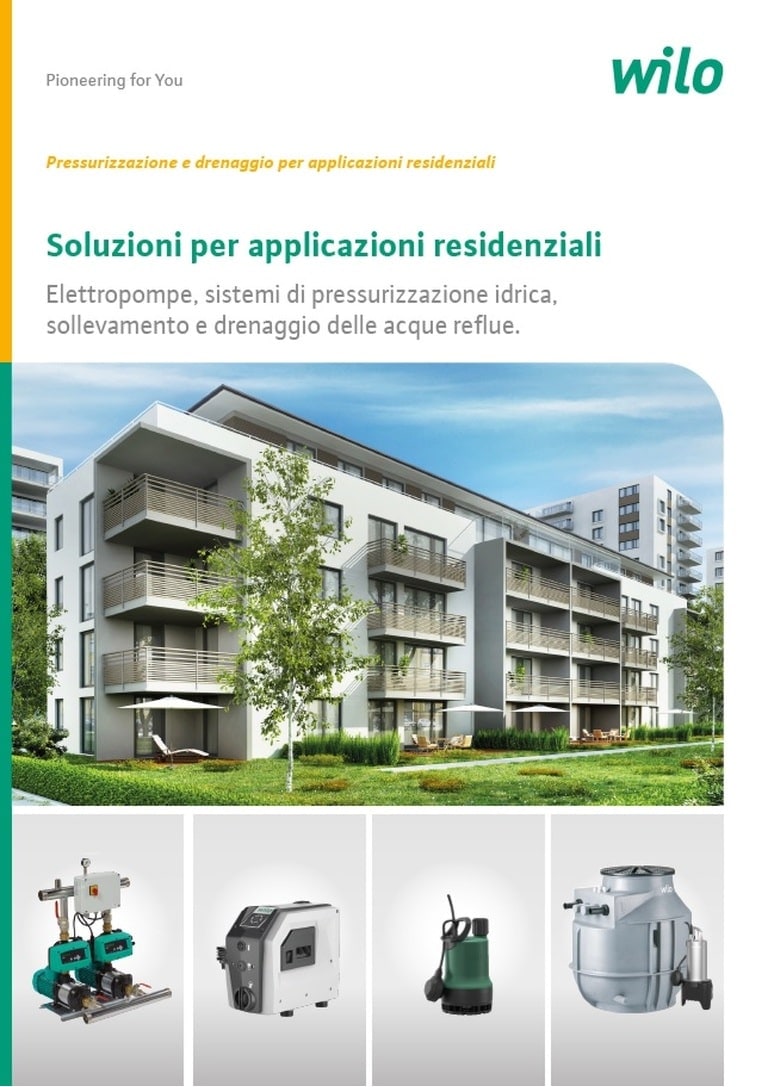 Copertina_Brochure-Pressurizzazione e drenaggio per applicazioni residenziali