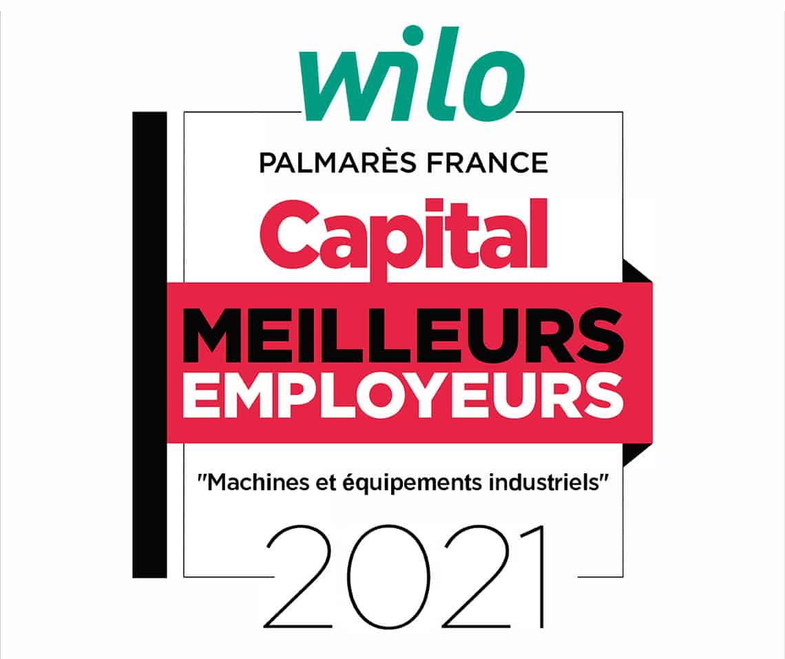 Logo Wilo France - Meilleurs Employeurs - 2021