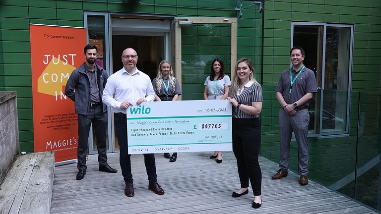 Wilo UK Raises Money For Maggie's Cancer Care