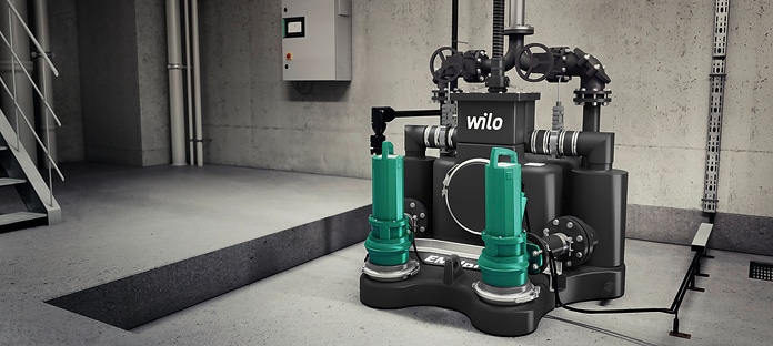 Wilo-World Bild in kommerziellem Gebäude