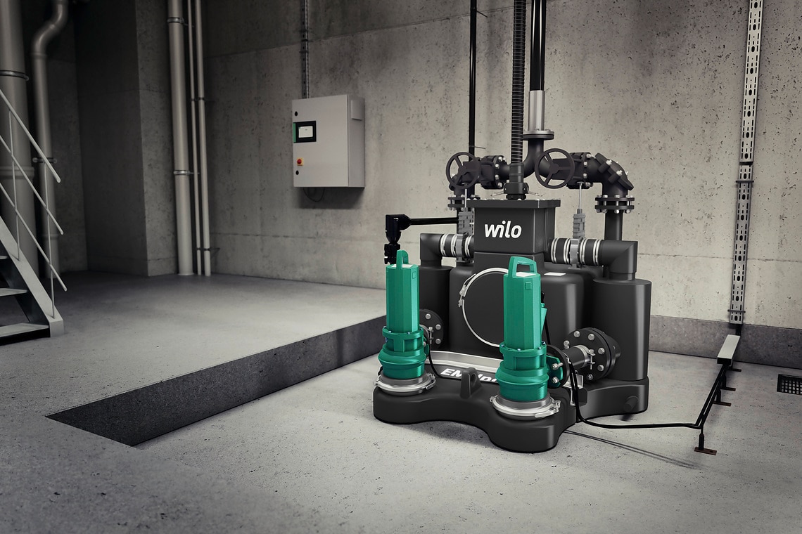 Wilo-World Bild in kommerziellem Gebäude