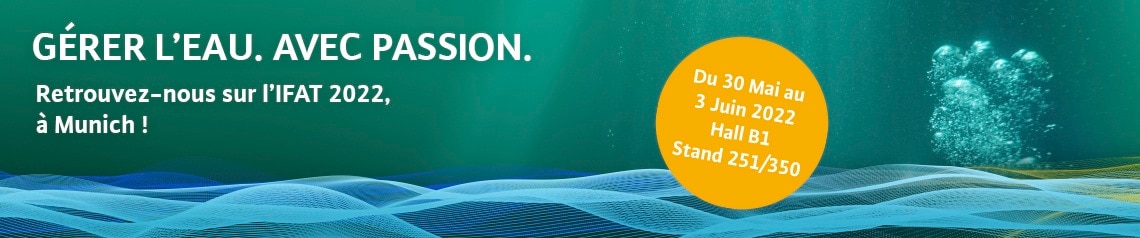 Banner IFAT 2022 Französisch