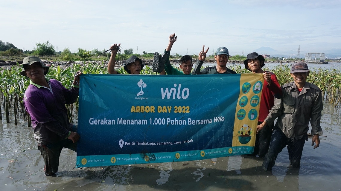 Planting 1000 Trees of Mangrove