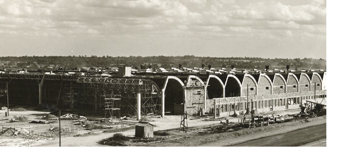 L'usine de Lavale en 1958