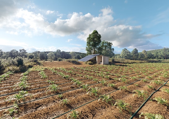 Wilo-World - Agriculture Zone - Feld - Tröpfchenbewässerung - Actun OPTI-MS