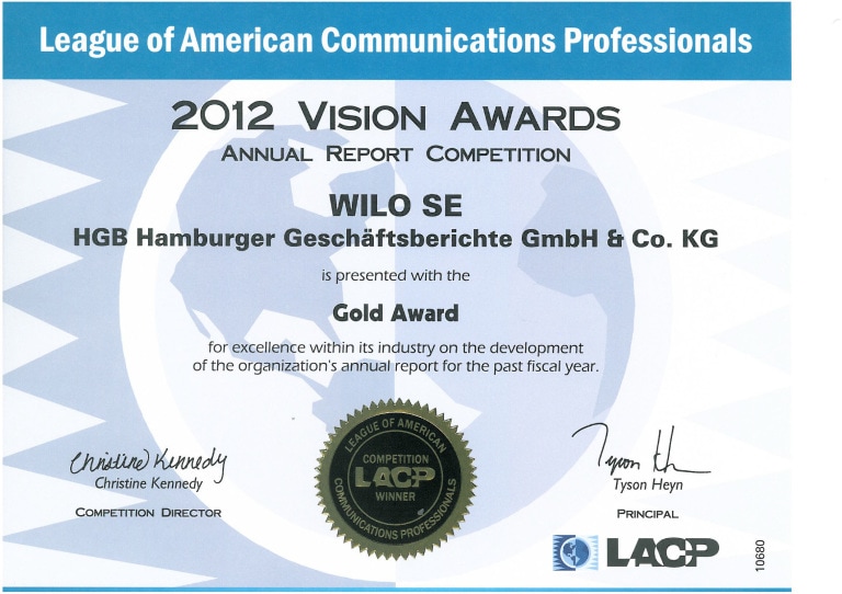 2012 Vision Award