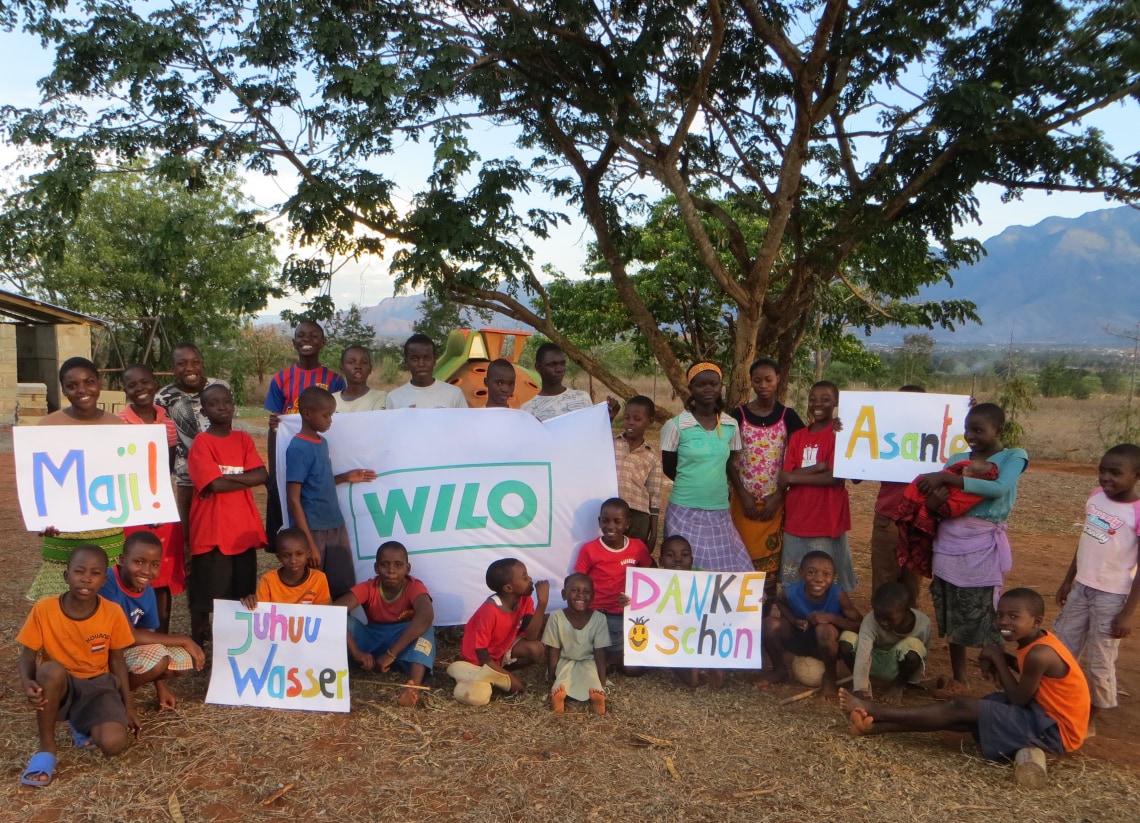 Wilo-Foundation zorgt voor betere beschikbaarheid drinkwater in de Massai in Oost-Afrika