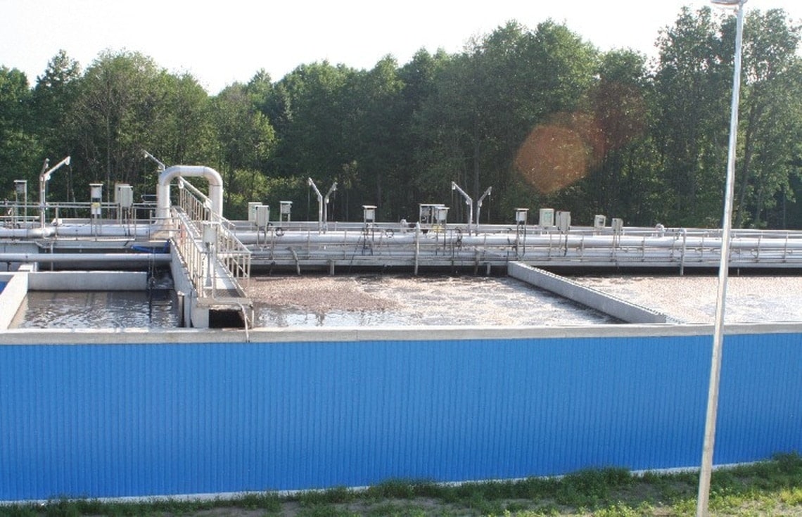 Reaktor biologiczny oczyszczalni ścieków w Tomaszowie Lubelskim