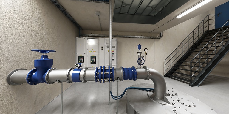 Wilo-World - Wilo-World - Deep well pumping station extraction of groundwater