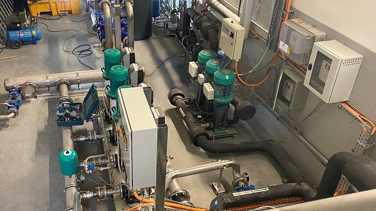 Zestaw pompowy ppoż Wilo z certyfikacją CNBOP-PIB po modernizacji w zakładzie Sokołów w Osiu