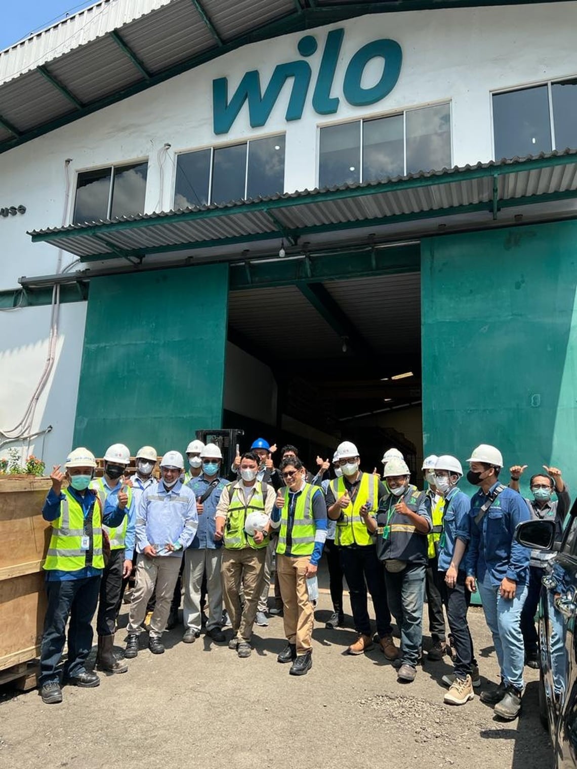 MRT Jakarta Stakeholders visit to Wilo Indonesia Office