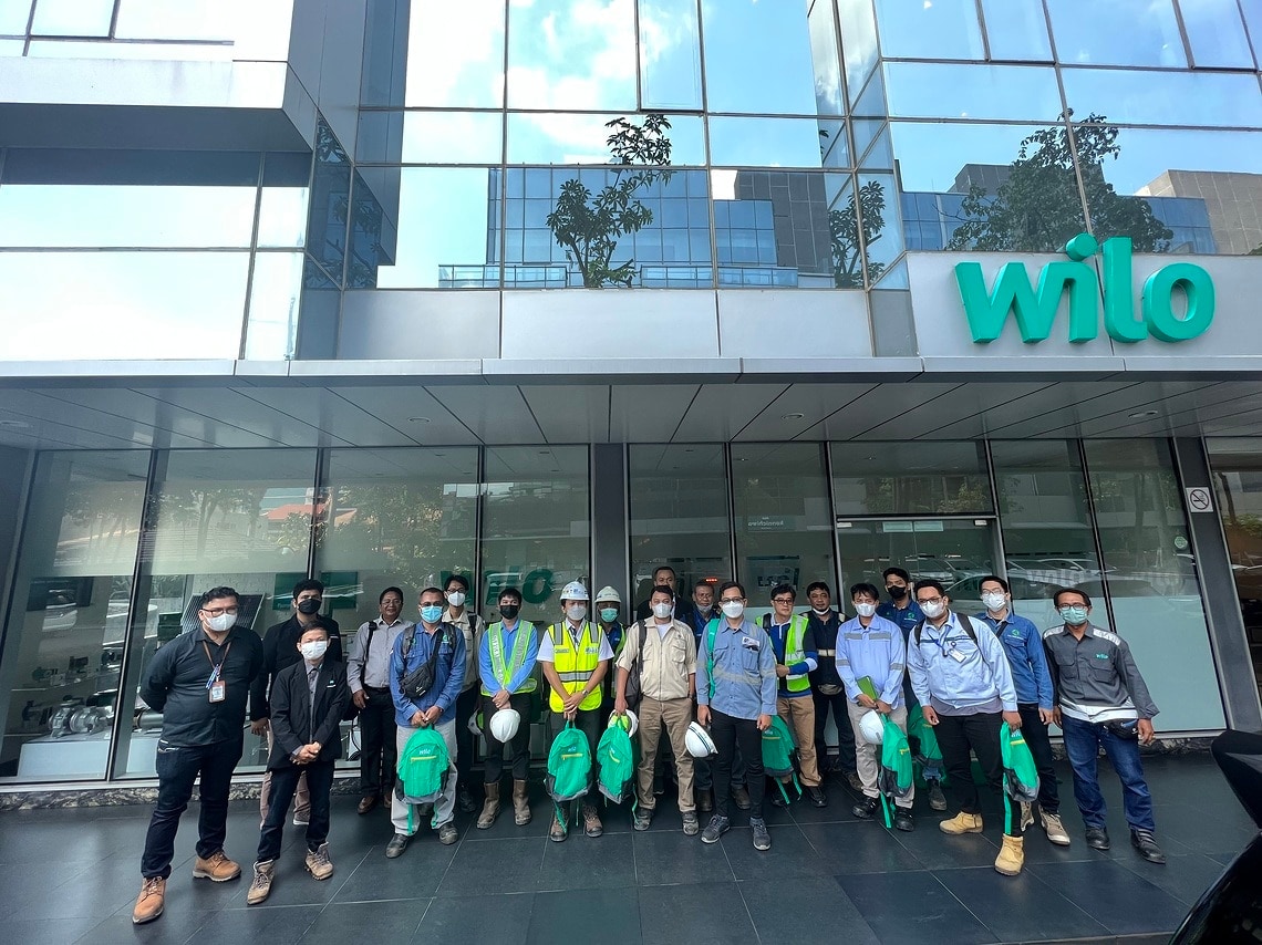 MRT Jakarta Stakeholders visit to Wilo Indonesia Office
