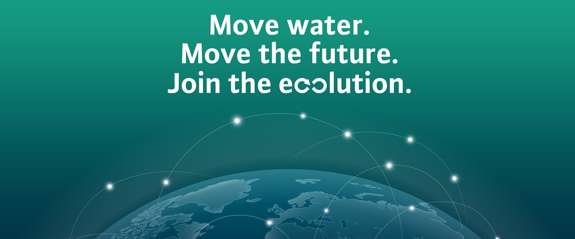 Join the ecolution with Wilo and safe energy by replacing specific pumps.