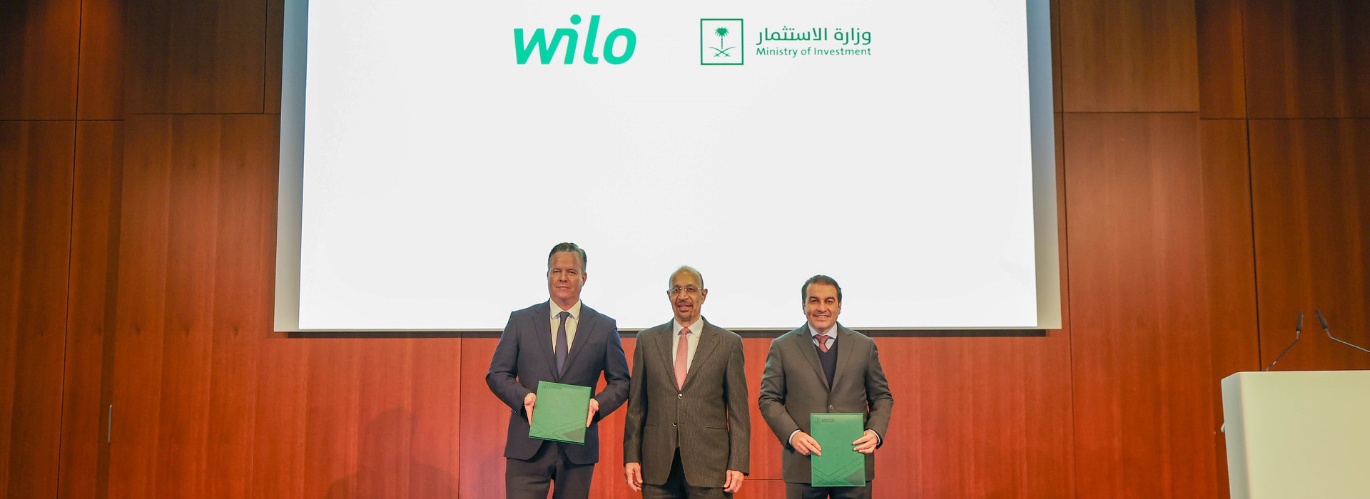 Wilo signs MoU with Ministry of Investment