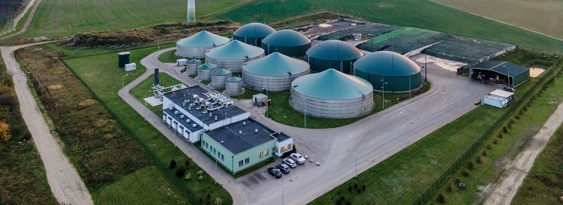 Biogas Anlage Pottangow, Poland