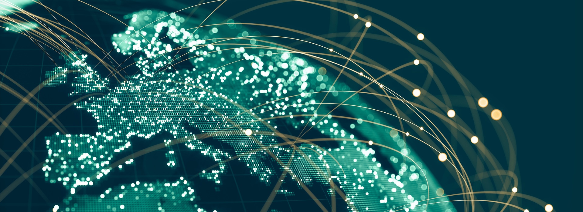 A connected world with data flows
