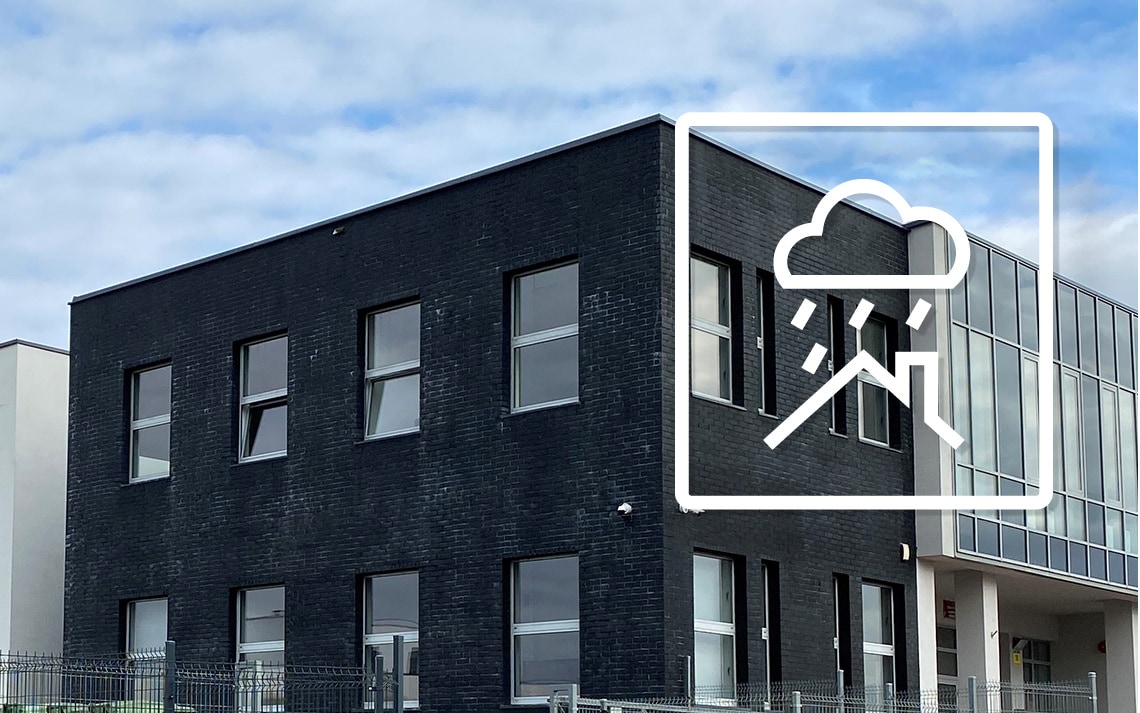 Centrala deszczowa RainSystem AF 400 w Szkole Podstawowej w Rokietnicy