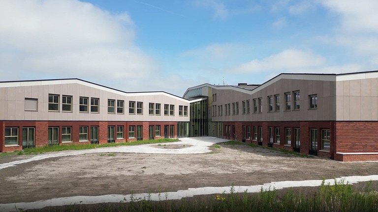 Reference building 'De Tirrel'. Used for Dutch reference on website wilo netherlands. Building 'de Tirrel' in Winsum, Netherlands.