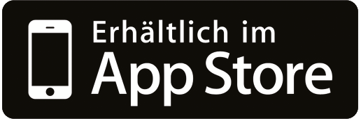 App Store available German "Erhältlich im App Store"