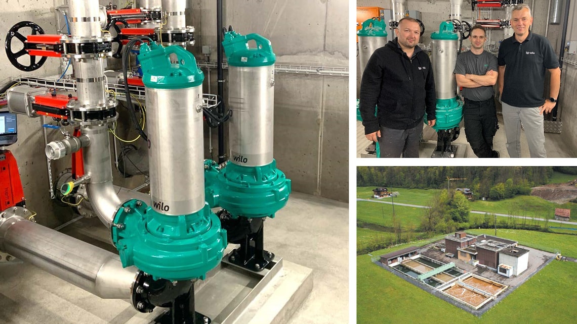 Thanks to intelligent Wilo pumps, wastewater from all over Muotathal flows to Schwyz