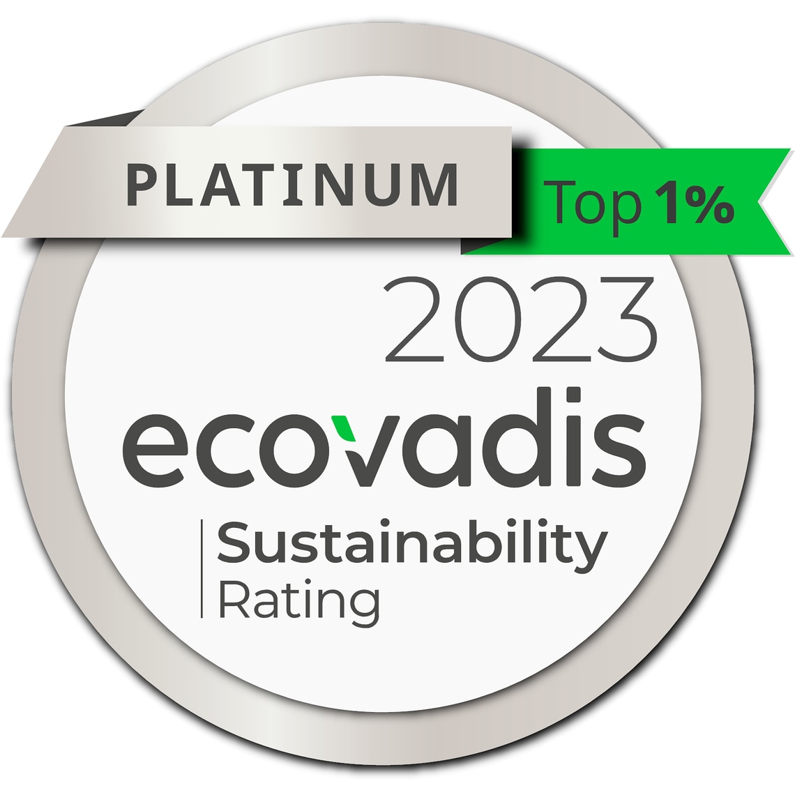 EcoVadis Sustainability Medal 2023