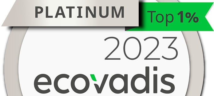 EcoVadis Sustainability Medal 2023EcoVadis Sustainability Medal 2023