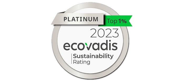 EcoVadis Sustainability Medal 2023EcoVadis Sustainability Medal 2023