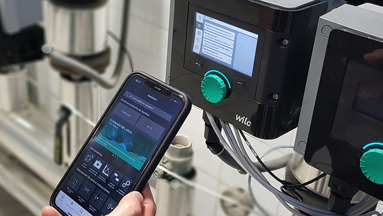 Wilo Assistent App mit hydraulischem Abgleich nach Verfahren B