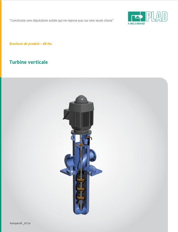 Plad VIP Vertical Turbine Pump Brochure