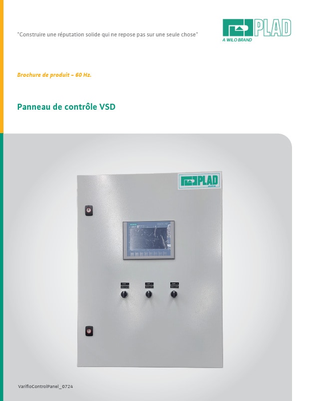 Brochure du Panneau de Contrôle Variflo Smart Gateway Plad 