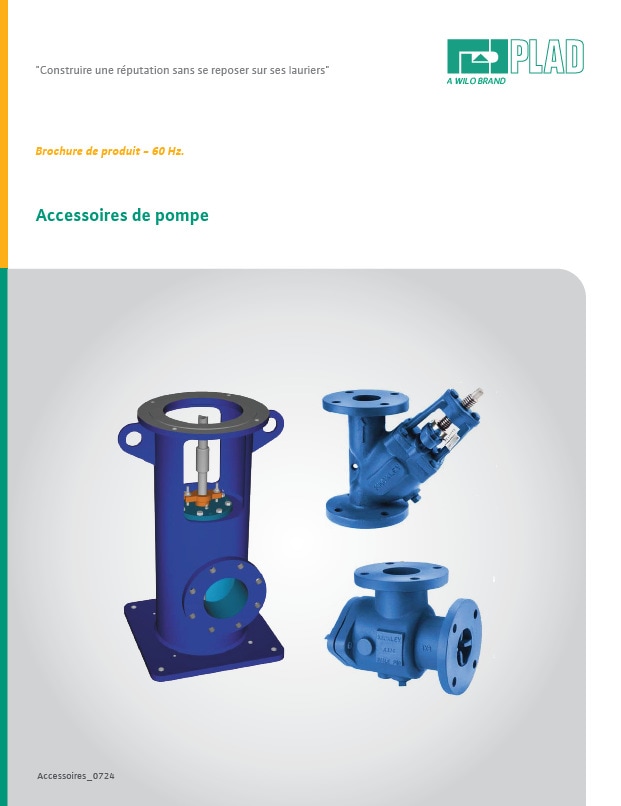 Brochure des accessoires Plad 