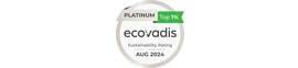 Ecovadis Platinum Sustainability Rating