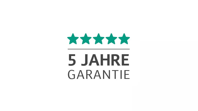 5 Jahre Handwerker Garantie