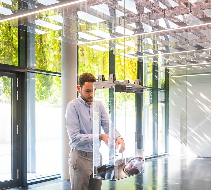 Eröffnung des Networking Cube auf dem Wilopark