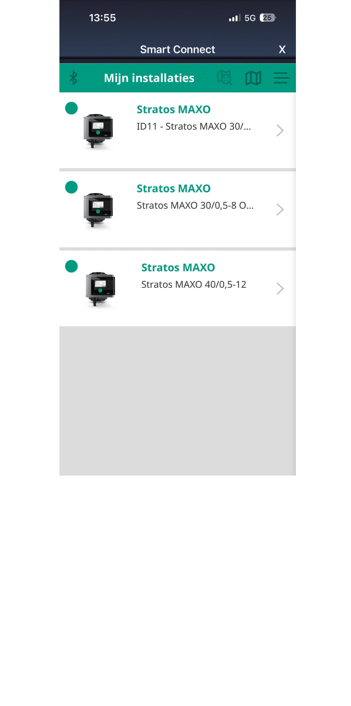 Wilo-Smart Connect - Mijn installaties - Stratos MAXO