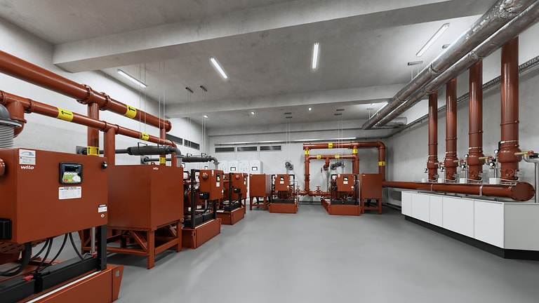 Wilo-World - Power plant - Firefighting