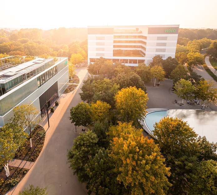 Wilo – shown here is the Group headquarters, the Wilopark in Dortmund – looks back on a successful 2025 financial year.