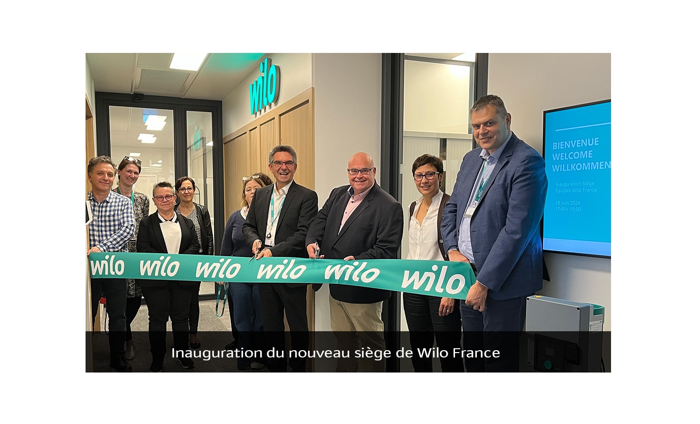 Inauguration du siège de Wilo France à Rueil Malmaison