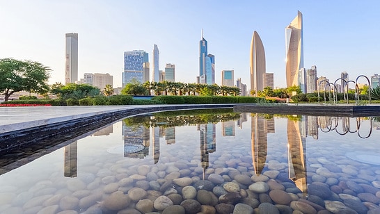beautiful-skyline-of-an-al-shaheed-park-in-kuwait-city-in-kuwait