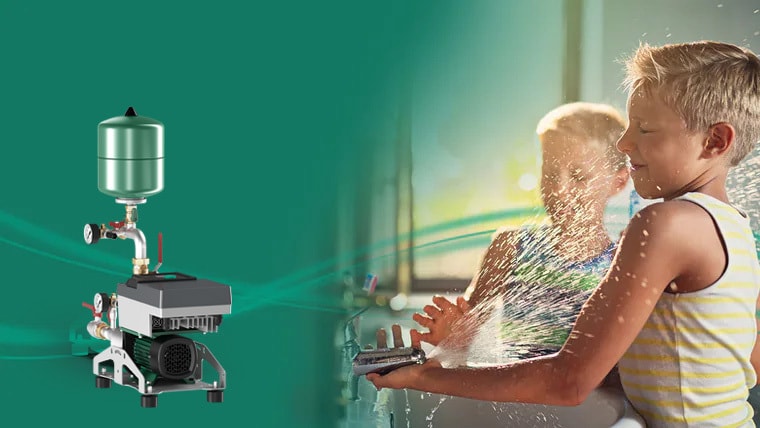 Wilo-Isar MODH1-E1 Pumpe für Druckerhöhung und für einen komfortablen Wasserdruck im Haus