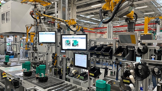 Smart manufacturing at Wilo in Dortmund