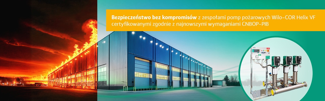 Druga generacja zespołów pomp pożarowych