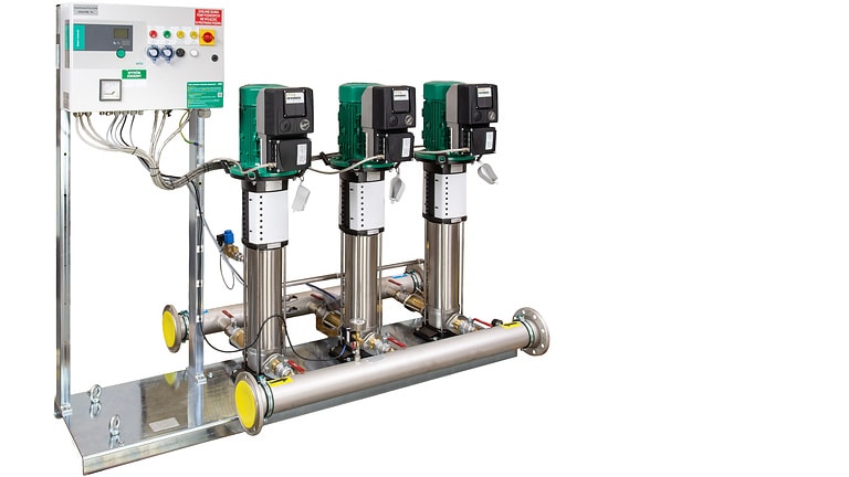 Zespoły pomp ppoż. Wilo-COR Helix VF