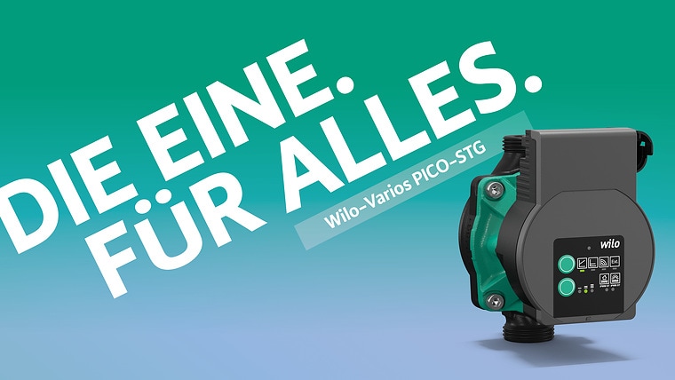 Wilo-Varios PICO STG Die Eine. für alles.
